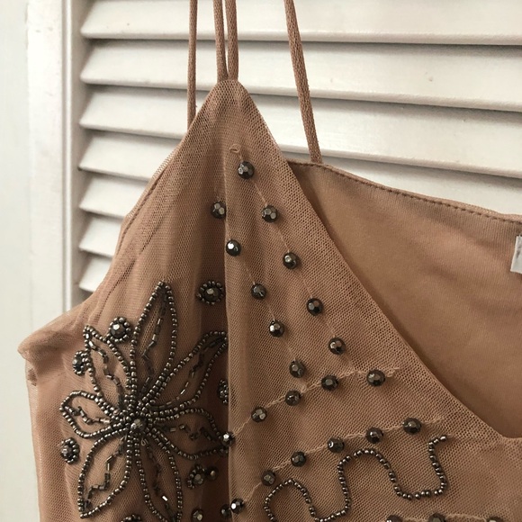 DEX. nude rompers with sparkles - Picture 3 of 7